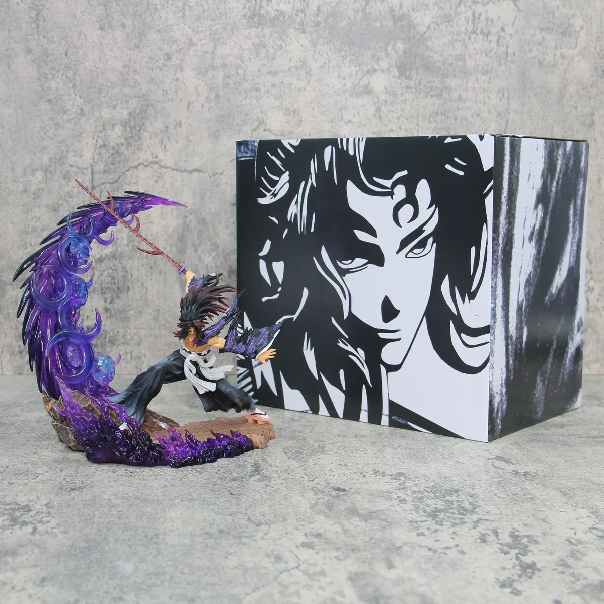 Demon Slayer Battle Scene Display Statue