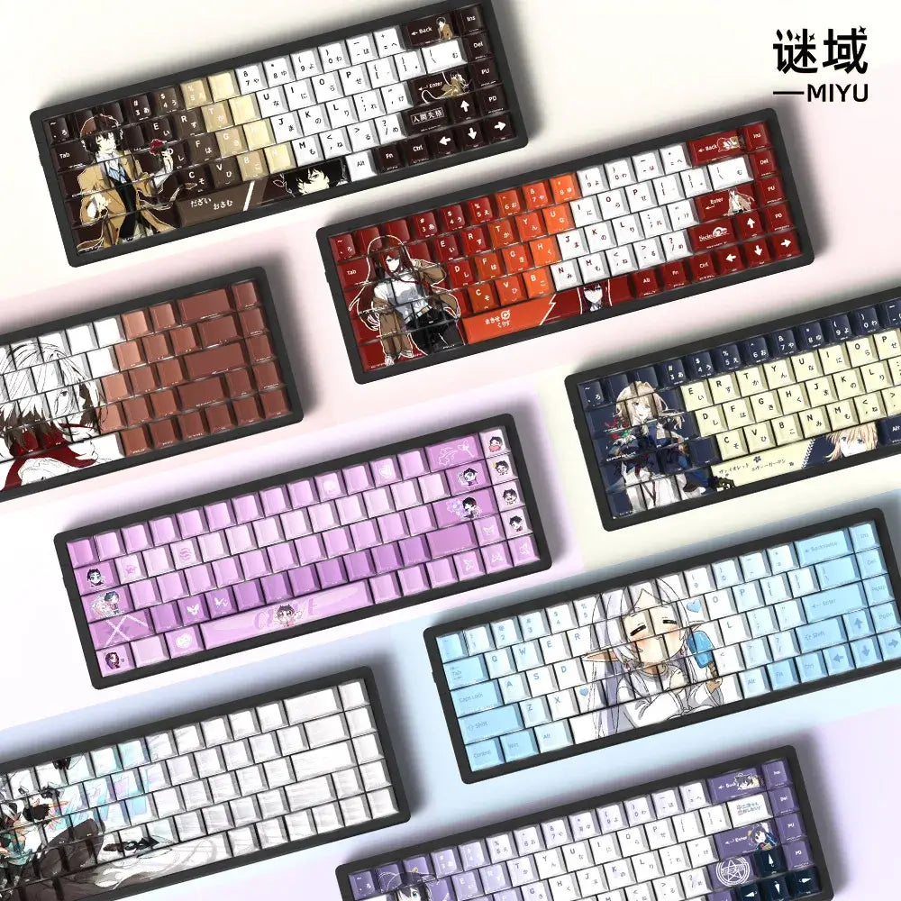 Miyu Anime Keycap Set | 129-Key OEM PBT