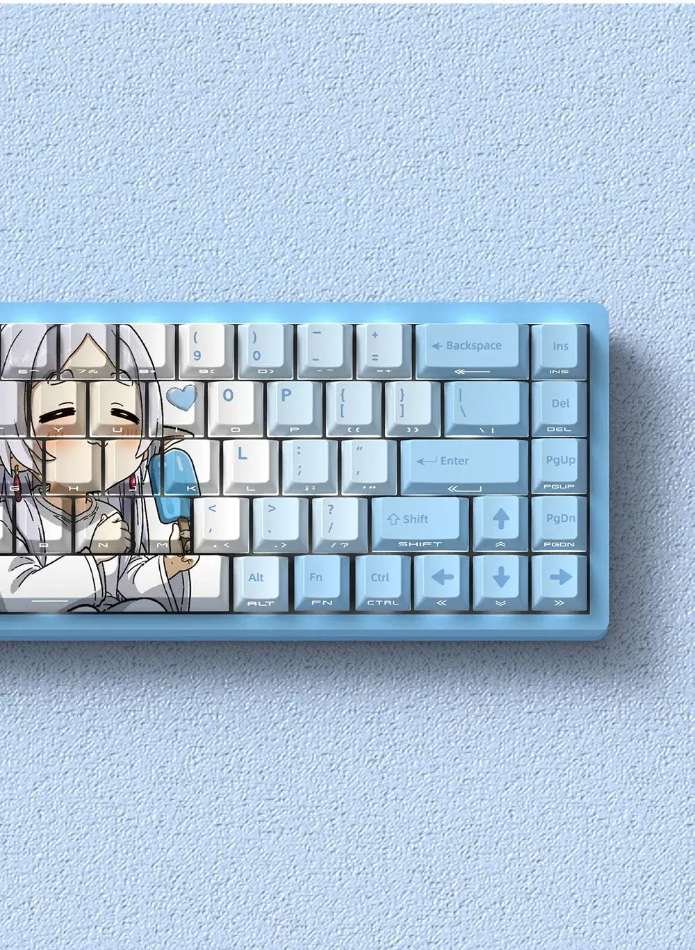 Miyu Anime Keycap Set | 129-Key OEM PBT