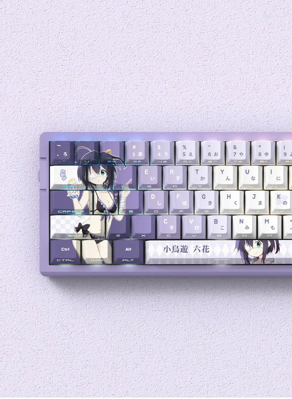 Miyu Anime Keycap Set | 129-Key OEM PBT