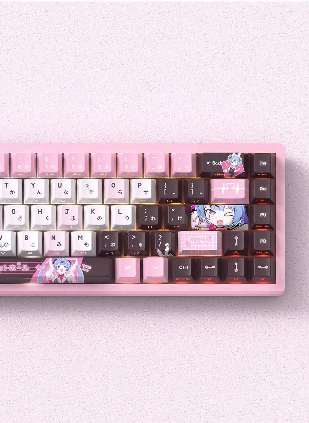 Miyu Anime Keycap Set | 129-Key OEM PBT