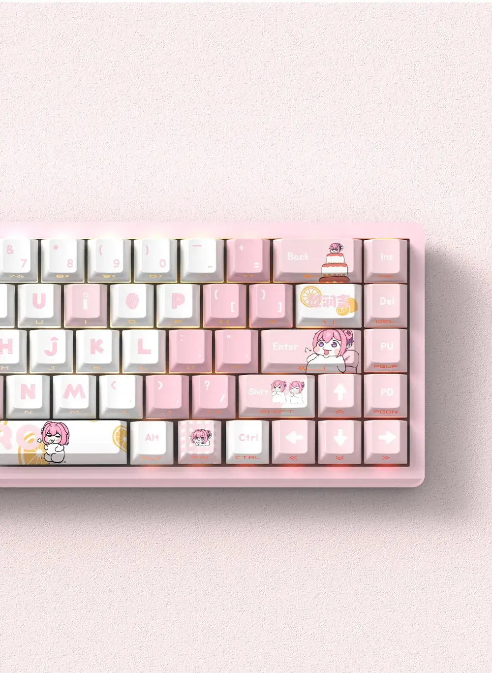 Miyu Anime Keycap Set | 129-Key OEM PBT