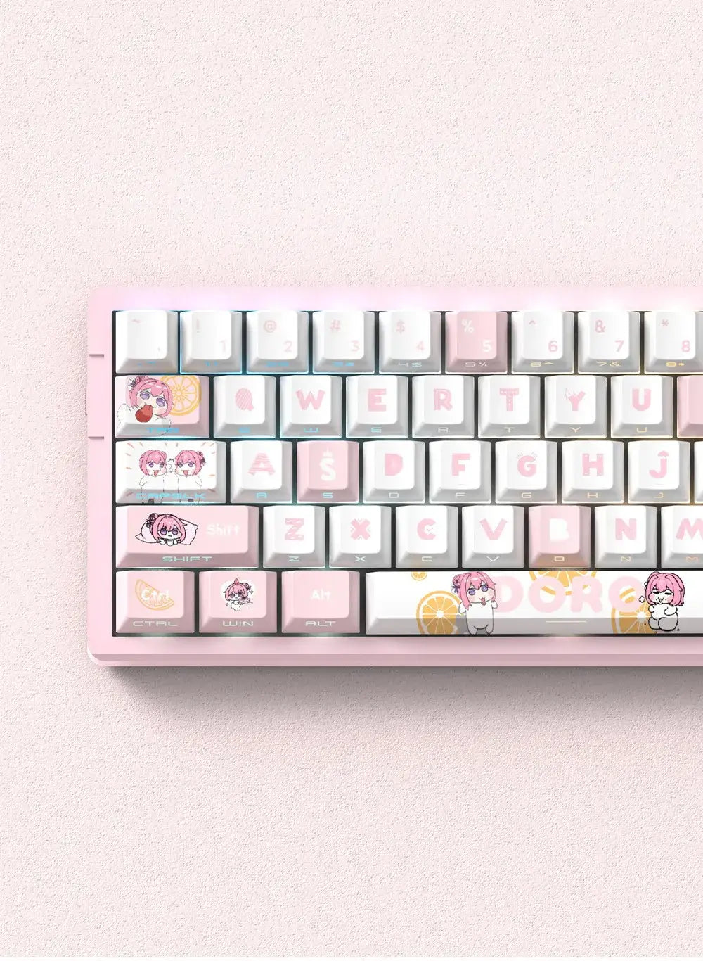 Miyu Anime Keycap Set | 129-Key OEM PBT