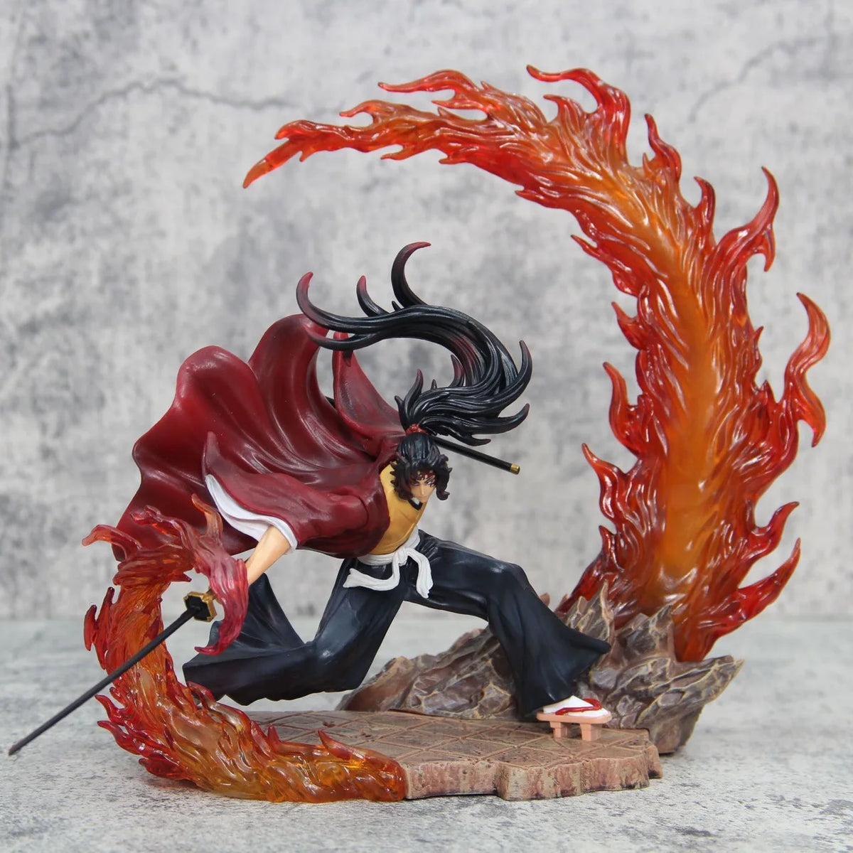 Demon Slayer Battle Scene Display Statue